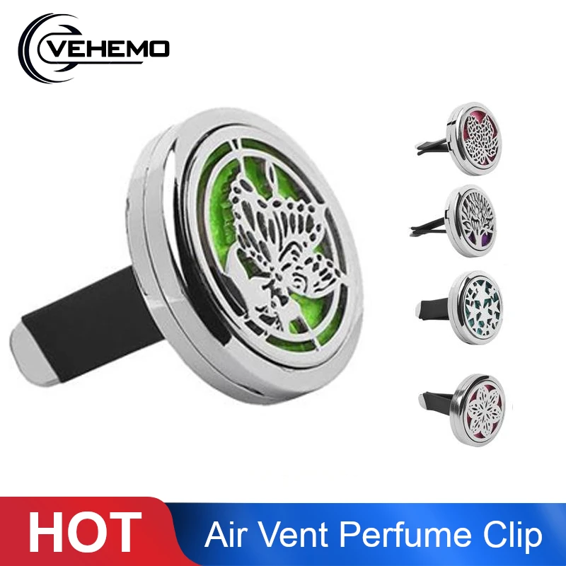 

Vehemo Car Perfume Aromatherapy Essential Oil Diffuser Air Vent Flavoring Car-styling Air Freshener Decoration Perfumes Clip