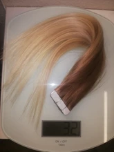 Extensiones de Cabello con cinta brillante, cabello humano Natural Remy de 100%, trama de piel invisible, sin costuras, Color rubio, pegamento para salón