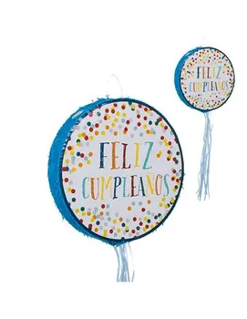 

Piñata pull Happy birthday