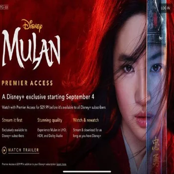 

MULAN Disney Plus PREMUIM Access 1 Years Subscription FAST Delivery