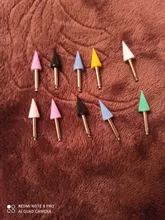 Cepillo de copa de Pulido Dental, herramienta de dentista, Prophy cónica de goma, vaso de pulido, productos de blanqueamiento Dental, 10 Uds.