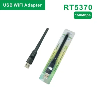 

RT5370 Wireless USB WiFi Adapter 150Mbps Network Card Antenna Dongle used on satellite tv receiver pc set top box