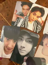 Youpop-álbum EXO KPOP EXO K M EXACT LOTTO Plant 3 EXACT papel hecho a sí mismo tarjetas K-POP de firma LOMO Photo Card Photocard