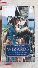 Juego de cartas de Tarot de wizorards, cubierta de alta calidad, versión en inglés, juguete de adivinación, juego de La Fortuna, 2020