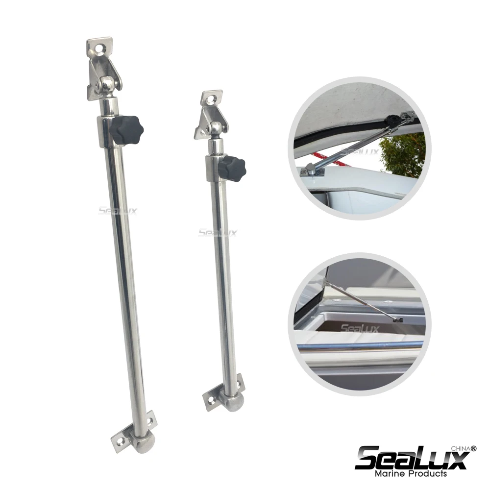 

Sealux Hatch adjuster 248mm(9.8inch) to 432mm(17inch) Stainless steel for Yacht Boat accessory Marine hardware