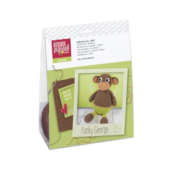 

Set Brunnen Knorr prandell monkey George, for crochet