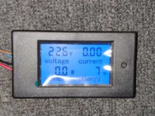 20A 100A AC 80-260V DC 6,5 V-100V voltímetro de pantalla LED amperímetro vatímetro de energía de la energía 12V 24V 110V 220V voltios de