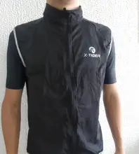 Bike Jacket Cycling-Vest Reflective Windproof Mtb Sleeveless X-TIGER Outdoor-Sport