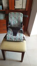 Cojín de refuerzo para bebé, almohadilla de silla aumentada para niños, antideslizante, impermeable, cojín para comedor, silla ajustable