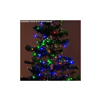 

Christmas garland battery multicolor 48 LED