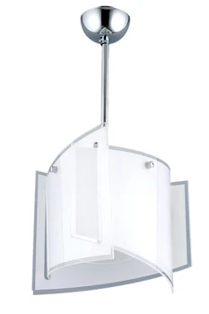 

AVONNI AV-6320-1B White/Chrome Plated Modern Chandelier, E27, Me