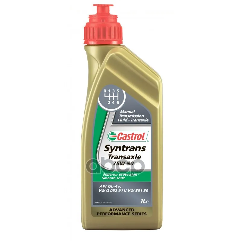 Трансмиссионное Масло Castrol Syntrans Transaxle 75w-90 1л 1557c3 Castrol арт. 1557C3