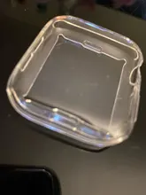 Funda de silicona para Apple watch series 6, 5, 4, 3, 44mm, 40mm, iwatch, 42mm, 38mm, transparente, ultrafino, accesorios para iwatch