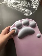 Mice-Mat Rest-Support Mouse-Pad Computer Wrist Silicone Cute PC No Nonslip Cat-Paw