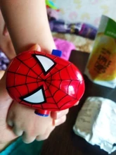 Reloj de dibujos animados de Disney para niños, 17 estilos, proyección 3D, superhéroes de dibujos animados, Spider-man, Iron Man, relojes digitales, juguete para niños