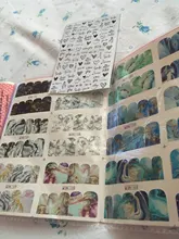 Nail-Art-Stickers Tips Nail-Decal Manicure-Decorations Flower Geometric Panda-Leaf Animal