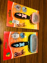 Handle Shedding Hair Brush Pin Fur Grooming Trimmer Comb Tool For Pet Dog Cat