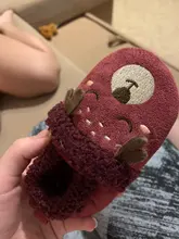 DOGEEK-Zapatillas adorables para bebé, zapatos de cuna de punto para niño y niña, antideslizantes de dibujos animados