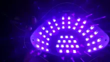 Lámpara de uñas LED UV de 120W, secador de uñas de secado rápido, para manicura y pedicura, Salón Profesional de manicura, 57 LED