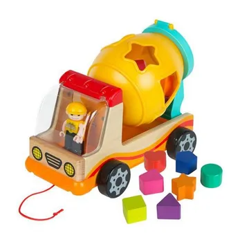 

Lorry with Building Blocks Color Baby 9 pcs Wood (18+ months)