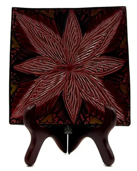 

Plate ceramic terracotta wall decorative range Arabic MOROCCO 0806191215