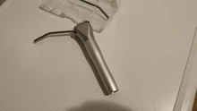 Pulverizador de aire y agua Dental, jeringa Triple de 3 vías, Manual + 2 boquillas, tubos de puntas para aire y agua Dental, Triple jeringa