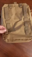 Mochila Molle táctica para exteriores, bolsa Airsoft del ejército militar, equipo de combate de caza, accesorios EDC, bolsa de nailon de camuflaje