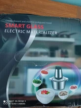 Picador eléctrico de carne y verduras de 2 velocidades, picadora, procesador de alimentos, cortador, 304 de acero inoxidable, 220V