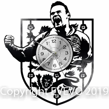 

Wayne Rooney Wall Clock Vinyl Vinyl Record Retro Clock Handmade Vintage Gift Style Room Home Decorations Great Gift