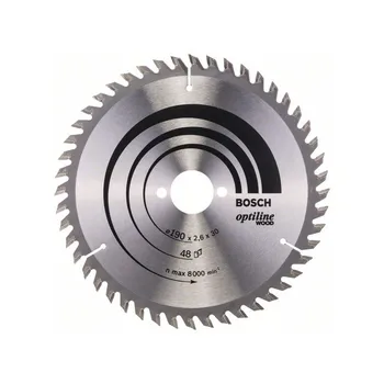 

BOSCH-circulate saw Blade Optiline Wood 190x30x2,6mm 48