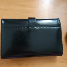 Cartera de piel auténtica de alta calidad para mujer, billetera pequeña RFID antirrobo, tarjetero, monedero, a la moda