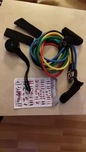 Juego de bandas de resistencia para Fitness, equipo de gimnasio de resistencia, expansor de entrenamiento elástico, 15 Uds.