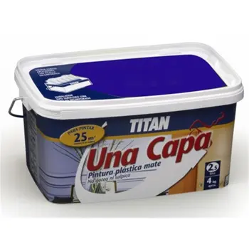

Matte plastic paint TITAN a layer 2,5LT intense red
