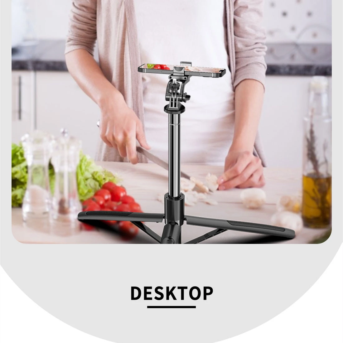 Selfie Stick Tripod 4 in 1 Wireless Bluetooth 1580mm With Double Fill Light Foldable For Gopro Action Cameras Smartphone
