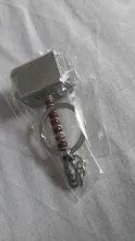 LLavero de Metal con forma de martillo de Thor para hombre y mujer, accesorios para seguidores de películas, 2021