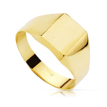 

Stamp 18k gold cadet hollow smooth 10x8mm. [AB2396GR] -Customizable-RECORDING INCLUDED IN THE PRICE