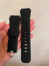 20mm, 22mm, banda para Samsung Galaxy ver 3/46mm/42mm/Activo 2/46 de s3 frontera/S2/deporte pulsera de silicona Huawei GT 2/2E Correa