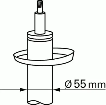 

Front shock absorber gas VW Passat 1.6-2.0/1.9TDi 05 SACHS 3