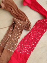 Mallas para niña de moda para fiesta, pantis para niños de Color sólido con red de perforación