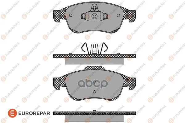 Колодки Тормозные Renault Fluence/Grand Scenic/Megane/Scenic/Duster 1.2-2.0 08- EUROREPAR арт. 1617274080
