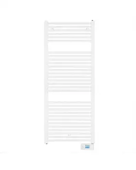 

DIGITAL electric towel rack with thermal fluid ORBEGOZO THA 465-750W-heated bathroom/dry towels-LCD display-IP24