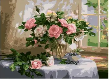 

Painting by numbers PKC 76024 Still Life with blueberries (Satarov Mikhail) 30*40 exclusive