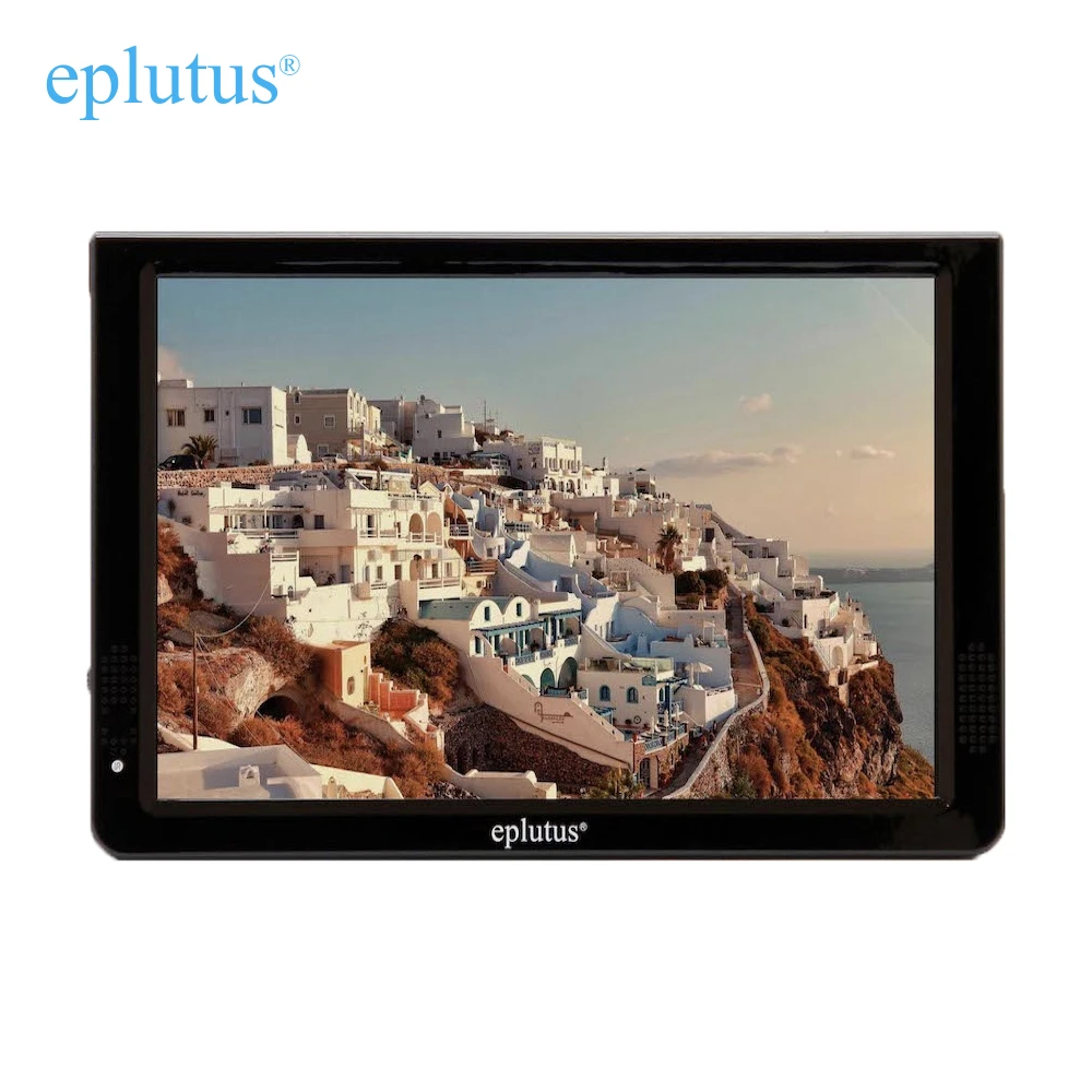 Portable TV for car DVB-T2 Digital tuner Analog mini small auto television Eplutus EP 124T 12.1 inch USB HDMI | Автомобили и