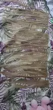 Leeons-extensiones de cabello con Clip 6H/613 #, conjunto de 6 unidades, 16 pinzas, cabeza completa, 55Cm, postizos de fibra sintética recta