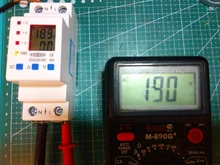 Voltmeter Protector Current Din-Rail Over-Under-Voltage Adjustable 230V 110V Kwh 63A