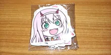 Pegatinas de Anime Darling in the Fanxx Zero Two 02 para ordenador portátil, equipaje, Maleta de motocicleta, monopatín, pegatinas de PVC, 50 Uds.