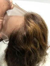 Cynosure #4/27 resaltar encaje de colores frente pelucas de cabello humano para las mujeres negras 13x4 peruano cuerpo onda de encaje peluca Frontal