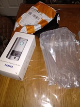 EKEN-Timbre de puerta inteligente con Wifi, cámara de seguridad modelo V5 con intercomunicador y timbre para puerta IP inteligente de visión nocturna con conexión Wifi inalámbrica, perfecta para el hogar