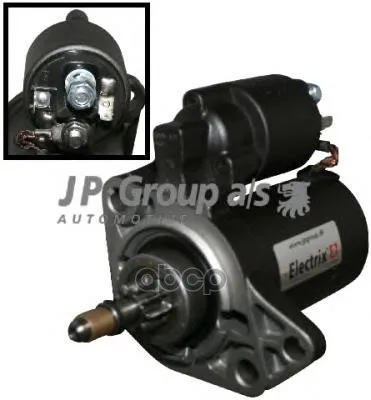 Стартер 12в 0.8 Квт Jp Group 1190302000 JP Group арт. 1190302000