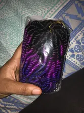 Saisity-extensiones de cabello torzado trenzado, cabello sintético marrón ombré, 30 raíces/Paquete de trenzas, Passion Twist